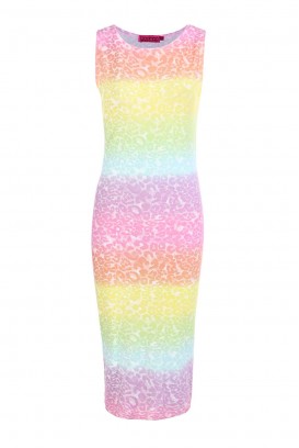 Tiffany Rainbow Midi suknelė